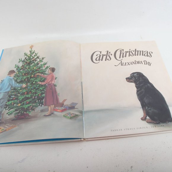 Vintage Carl's Christmas Hardcover Book First Edition 1990 Printed in Hong Kong - Picture 4 of 6